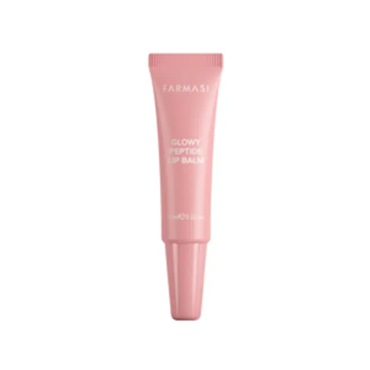 image of Glowy Peptide Lip Balm Frosted Pink